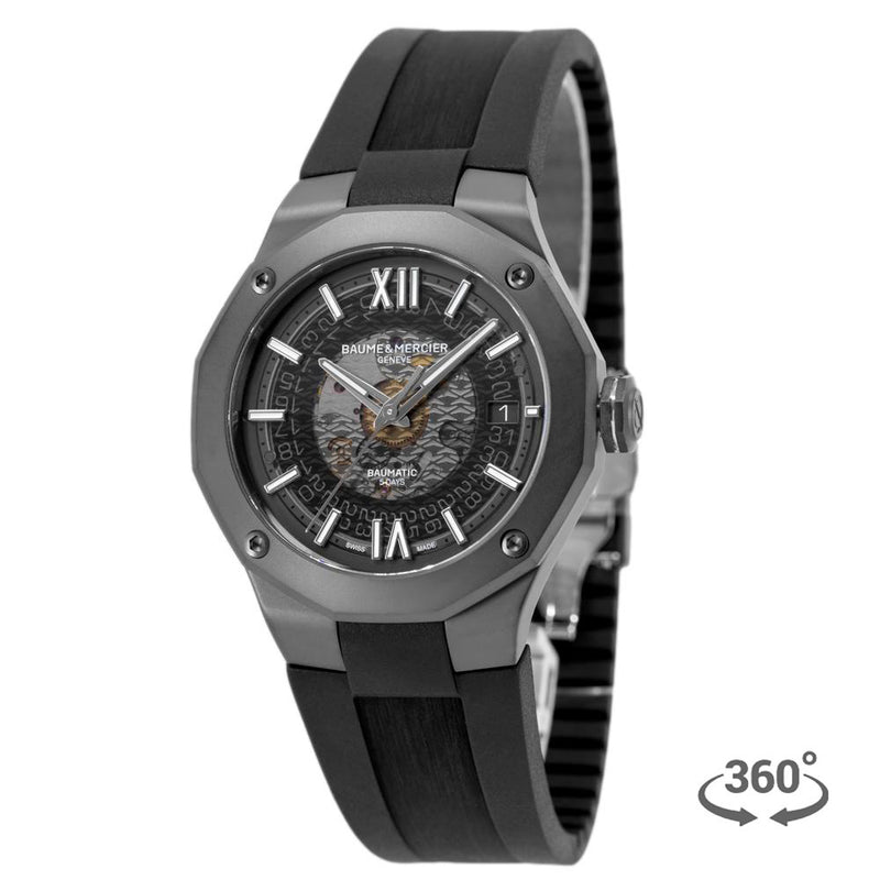 M0A10617-Baume&Mercie Men's M0A10617 Riviera Auto Watch
