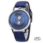 M0A10637-Baume & Mercier Men's M0A10637 Moon Phase Blue Watch