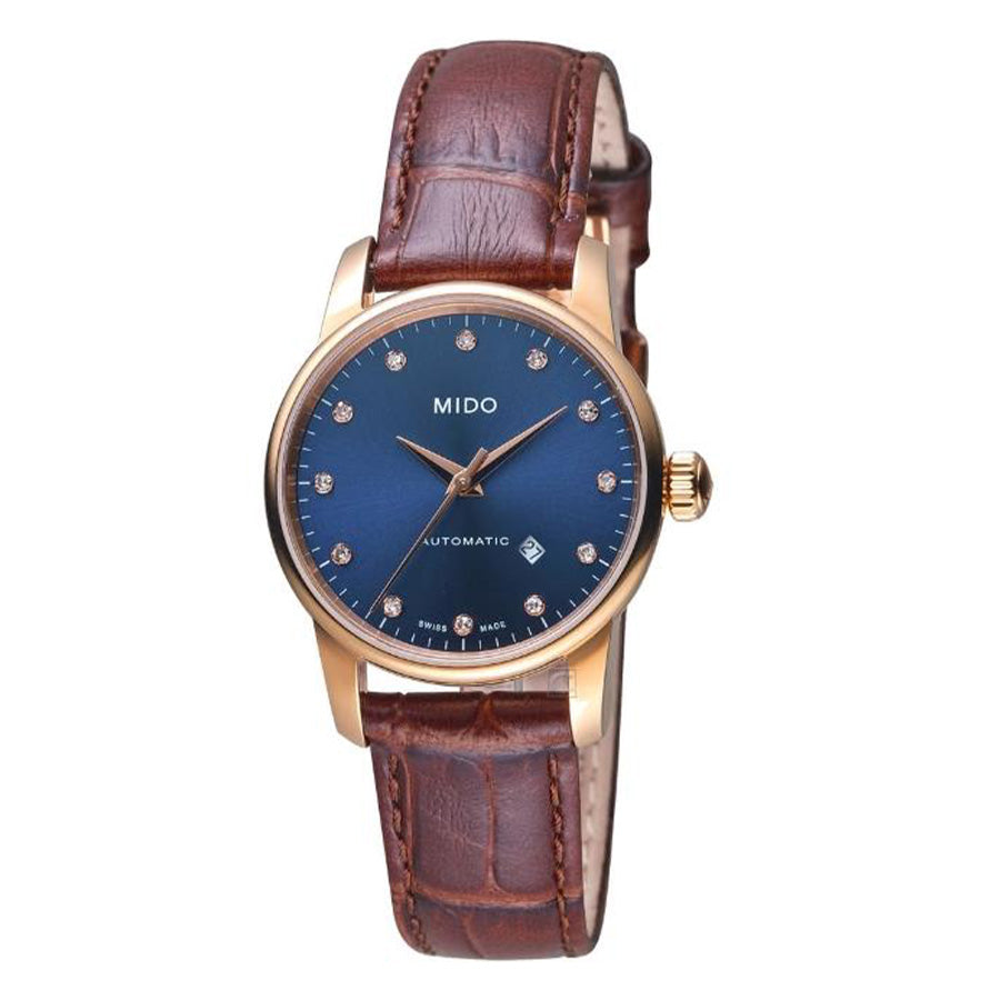 M76003658-Mido Ladies M7600.3.65.8 Baroncelli Midnight Blue Dial Watch