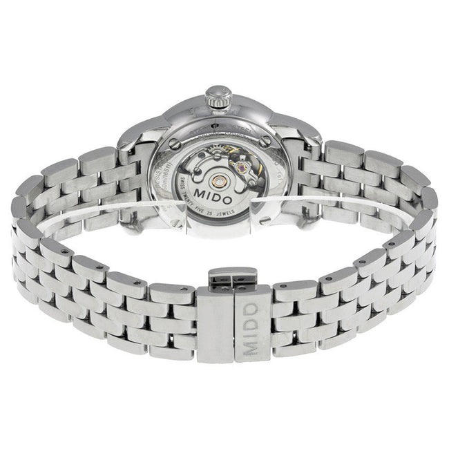 M76004261- Mildo Ladies M7600.4.26.1  Baroncelli Auto White Dial Watch
