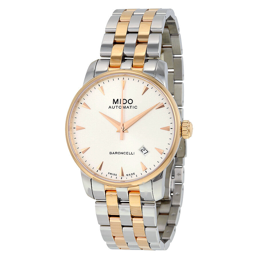 M86009111-Mido Men's M8600.9.11.1 Baroncelli Two-Tone Watch