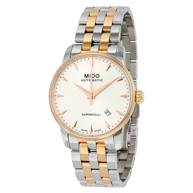 M86009111-Mido Men's M8600.9.11.1 Baroncelli Two-Tone Watch
