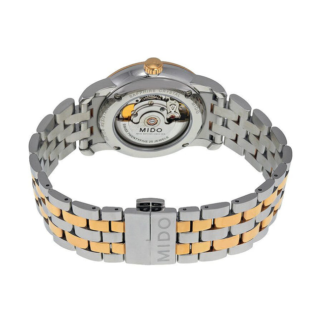 M86009N61-Mido Men's M86009N61 Baroncelli White Dial  Watch