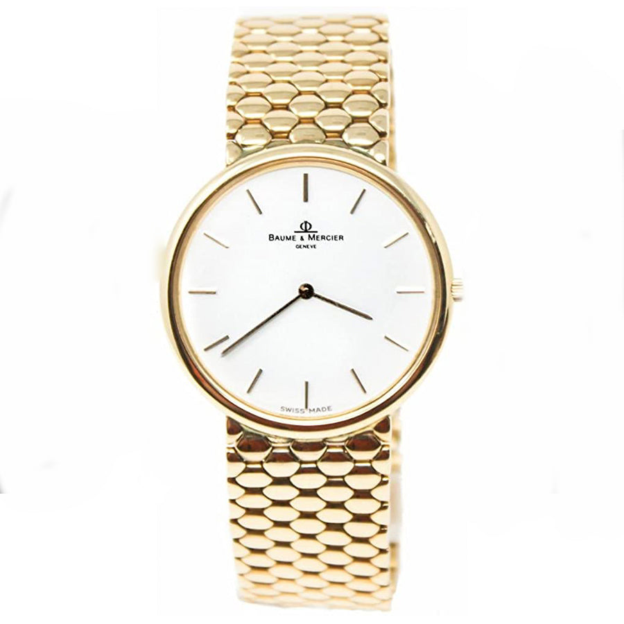MOA01175-Baume&Mercier Ladies 01175 Classima 18kt Gold Watch