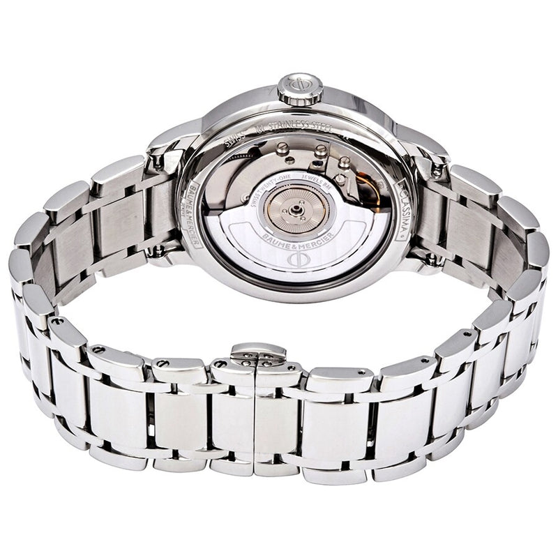 MOA10496-Baume&Mercier Ladies 10496 Classima Diamond Set Date Watch