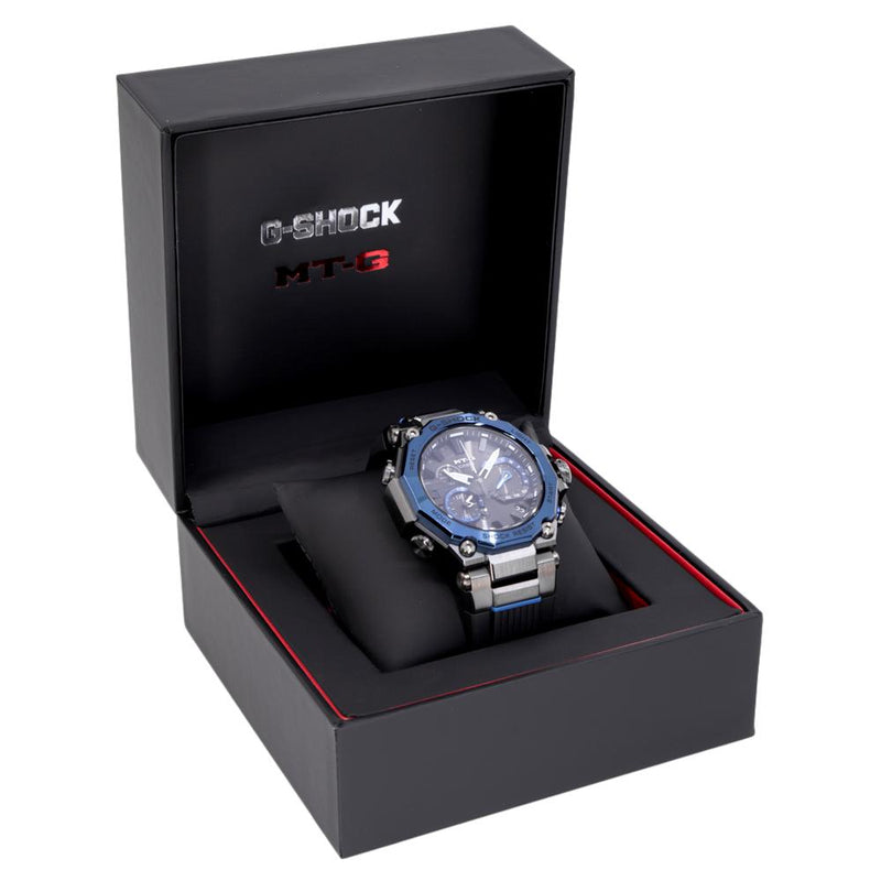 MTG-B2000B-1A2ER-Casio Men's MTG-B2000B-1A2ER  MT-G Shock Blue Bezel Watch