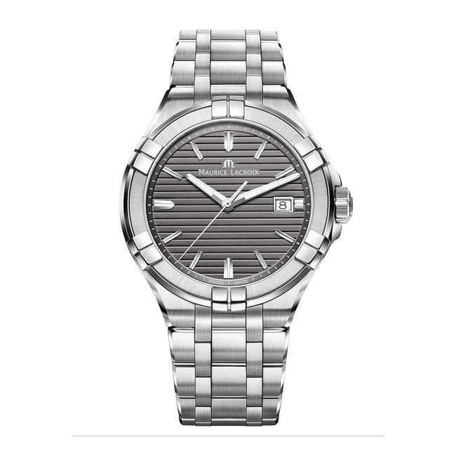 AI1008-SS002-332-1-Maurice Lacroix AI1008-SS002-332-1 Aikon Date Grey 42mm