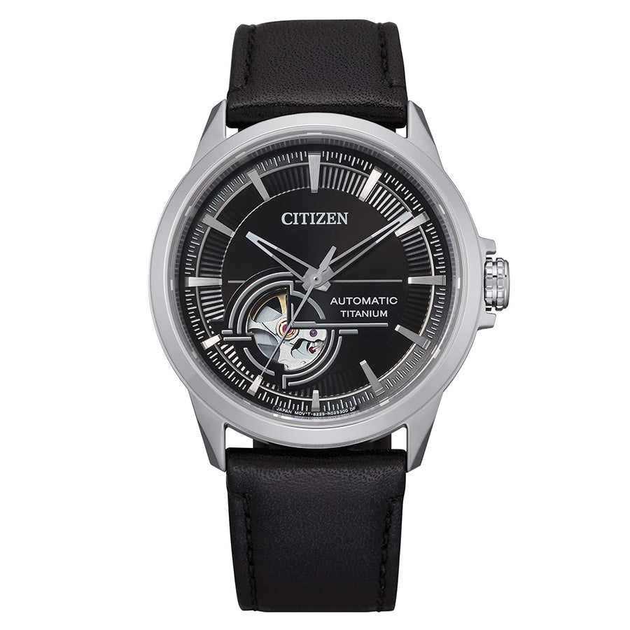 NH9120-11E-Citizen Men's NH9120-11E Super Titanium Open Heart Watch