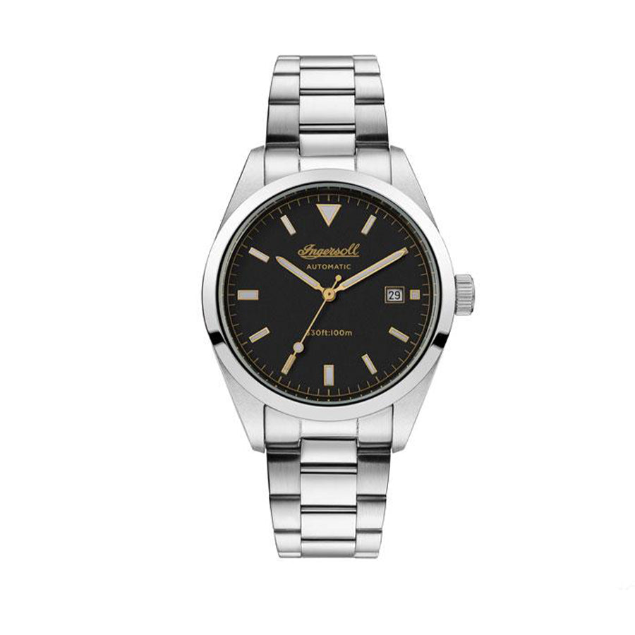 I05501-Ingersoll Men's I05501 Discovery Black Dial Watch