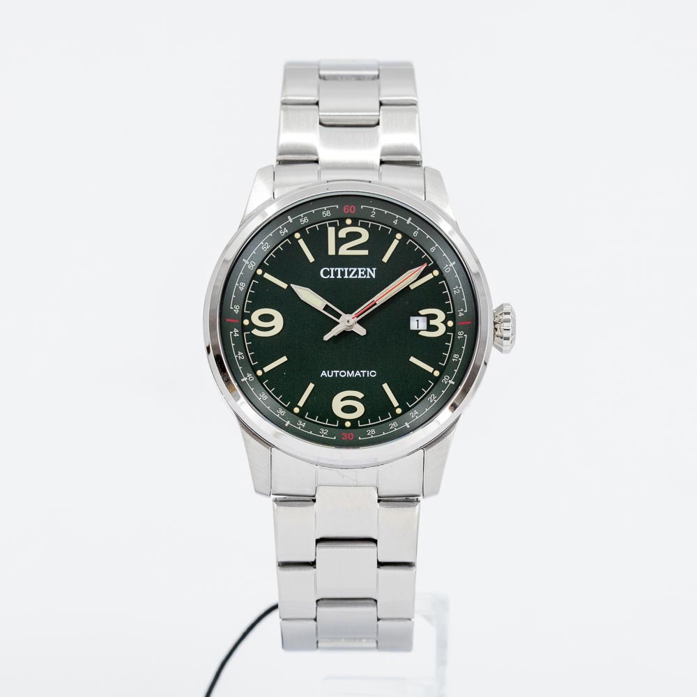 NJ0160-87X-Citizen Men's NJ0160-87X Green Dial Auto Watch