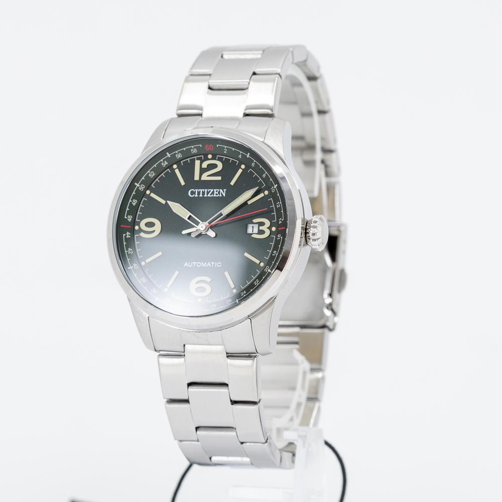 NJ0160-87X-Citizen Men's NJ0160-87X Green Dial Auto Watch