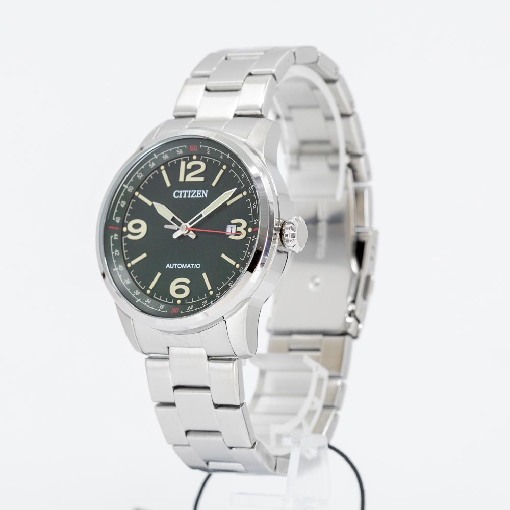 NJ0160-87X-Citizen Men's NJ0160-87X Green Dial Auto Watch