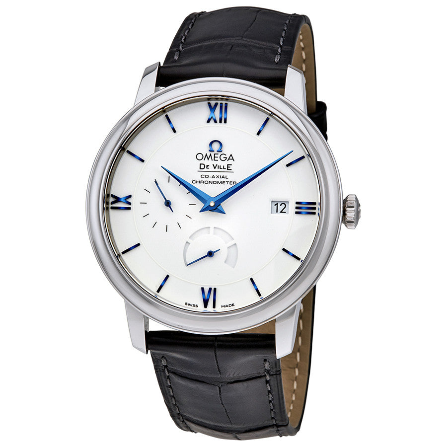 O42453402104001-Omega O42453402104001 De Ville Prestige Silver Dial Watch