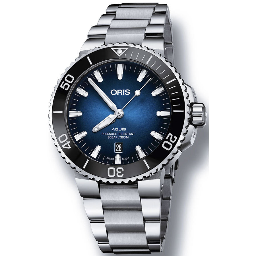 Oris Men's 01 733 7730 4185-SET MB Aquis Clipperton Limited Edition Watch