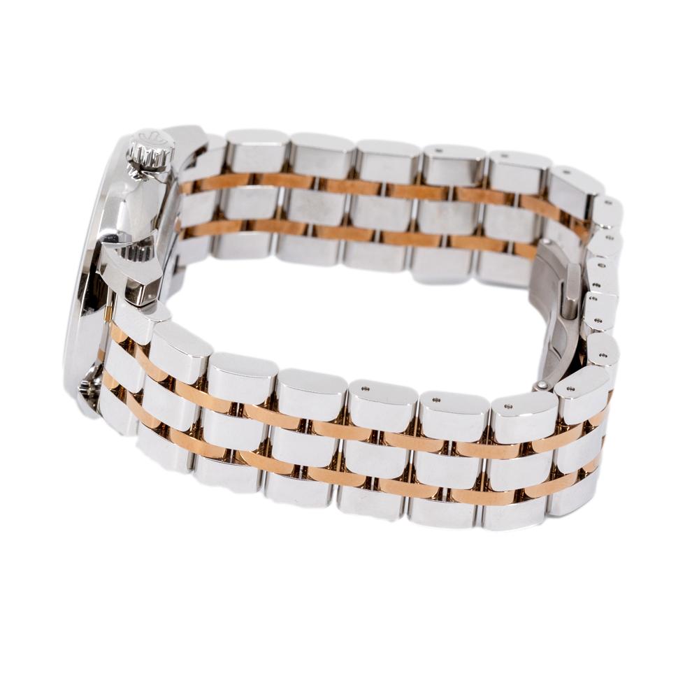 R14050103-Rado Ladies R14050103 Diamaster Two-Tone Silver Dial Watch