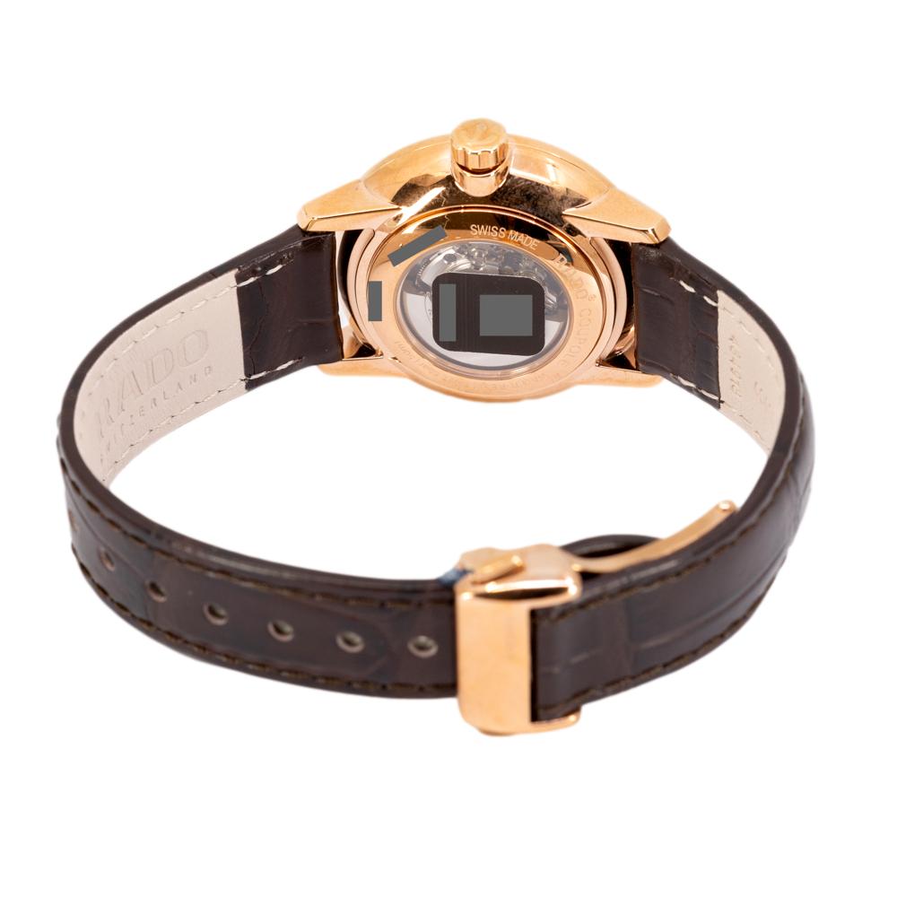 R22865755-Rado Ladies R22865755 Coupole Classic Black Dial  Watch