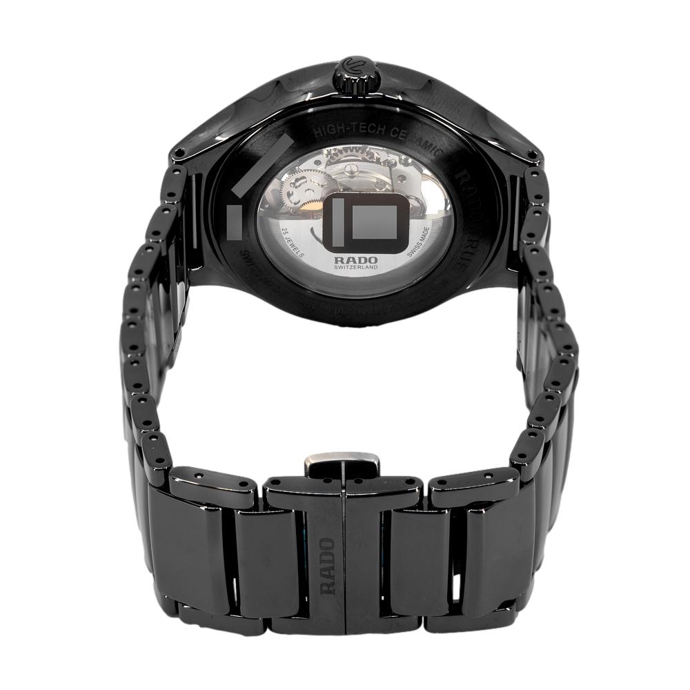 Rado Men's R27100162 Open Heart Black/Skeleton Dial Watch