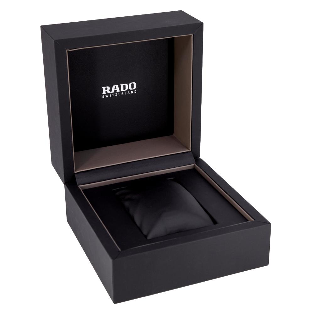 R30034712-Rado Ladies R30034712 Centrix S Two-Tones Black Dial Watch