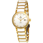 R30080752-Rado Ladies R30080752 Centrix White Dial Diamonds Watch