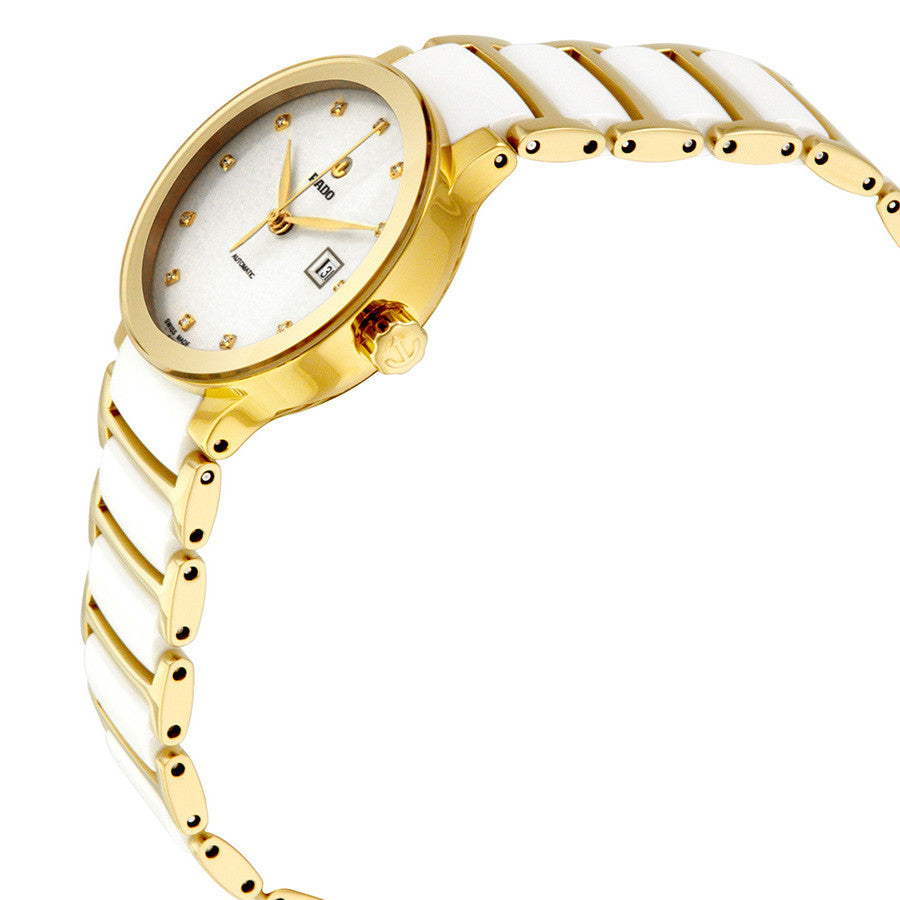 R30080752-Rado Ladies R30080752 Centrix White Dial Diamonds Watch
