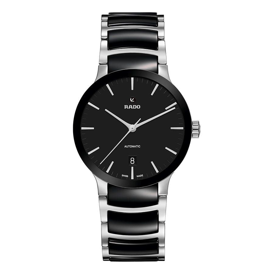 R30941172- Rado Men's R30941172 Centrix Auto Black Watch