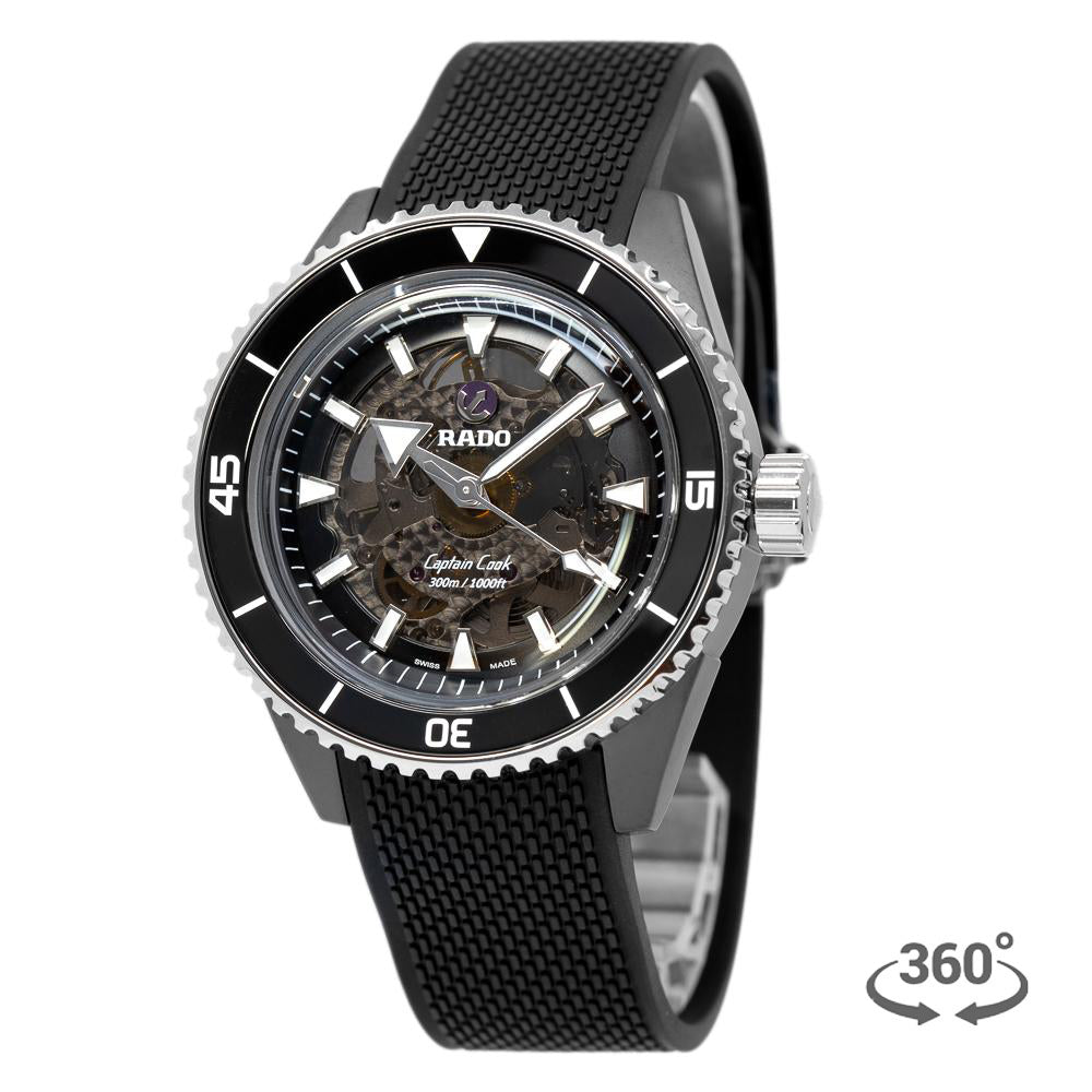 R32127156-Rado Men's R32127156 Captain Cook High Tech Ceramic Watch