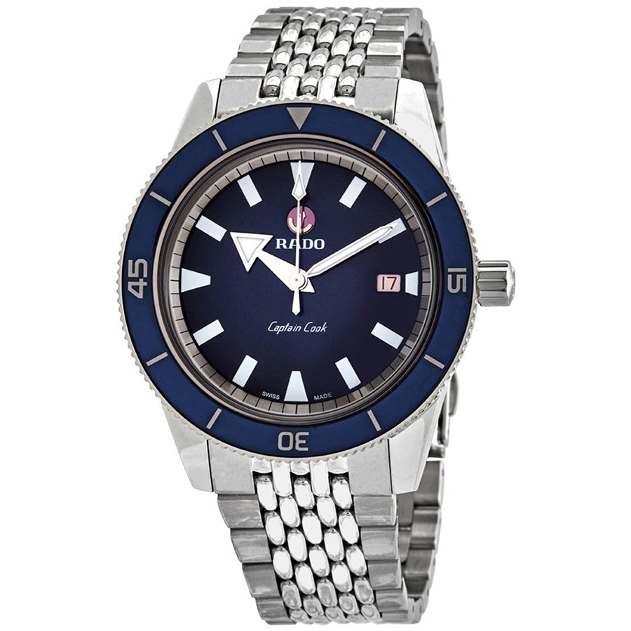 R32505203-Rado Men's R32505203 Captain Cook Auto Blue Dial Watch