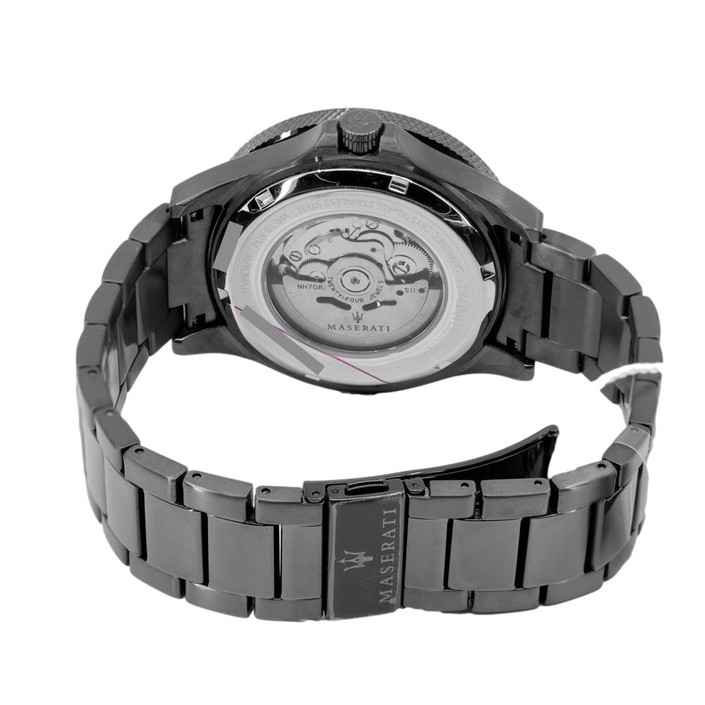 R8823140001-Maserati Men's R8823140001 SFIDA Skeleton Blue Dial Watch