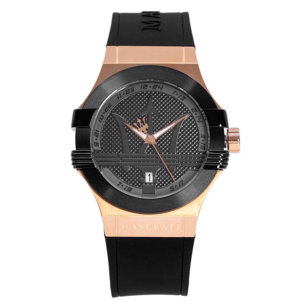 R8851108002-Maserati Men's R8851108002 Potenza PVD Quartz