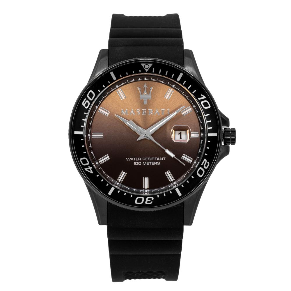 R8851140001-Maserati Men's R8851140001 SFIDA Black Watch