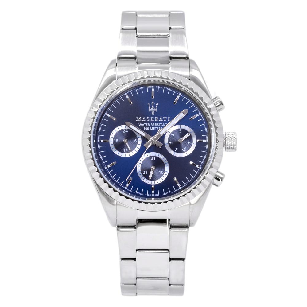 R8853100022-Maserati Men's R8853100022 Competizione Blue Dial Watch
