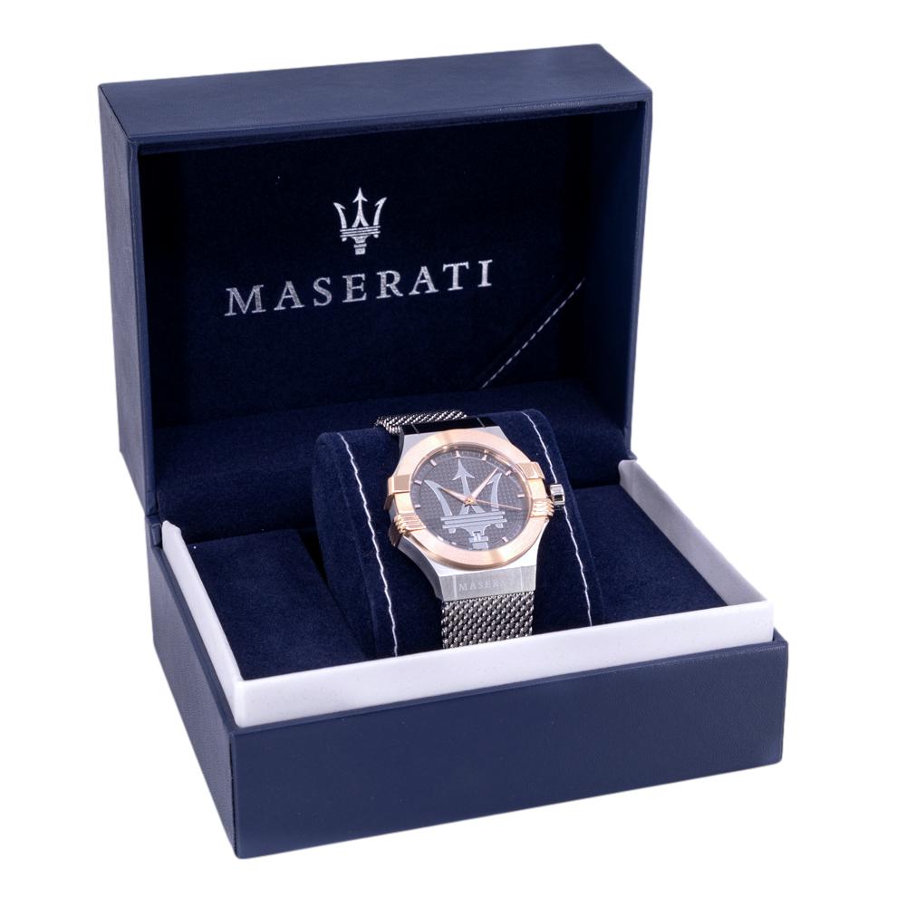 R8853108007-Maserati Men's R8853108007 Potenza Grey Dial Watch