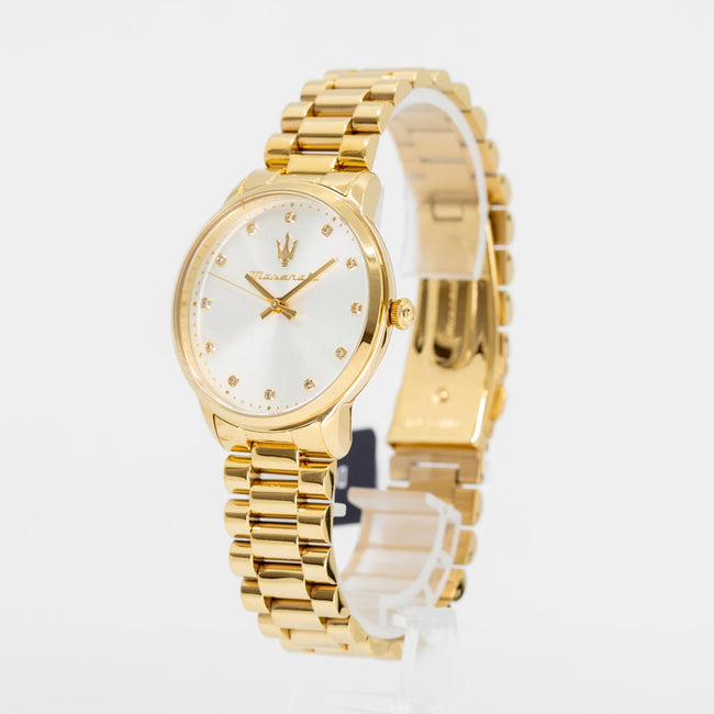 R8853147503-Maserati Men's R8853147503 Royale Silver Dial Watch