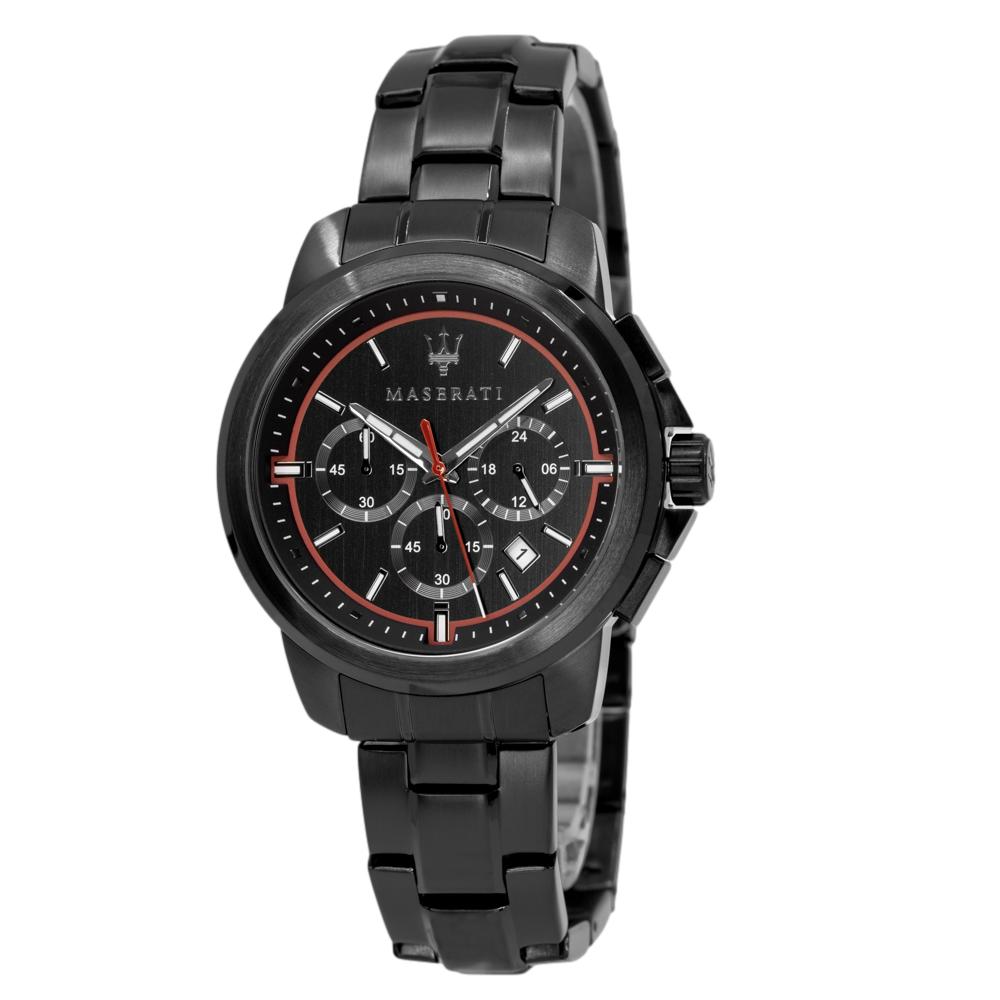 R8873621014-Maserati Men's R8873621014  Succeso Chrono Black Watch