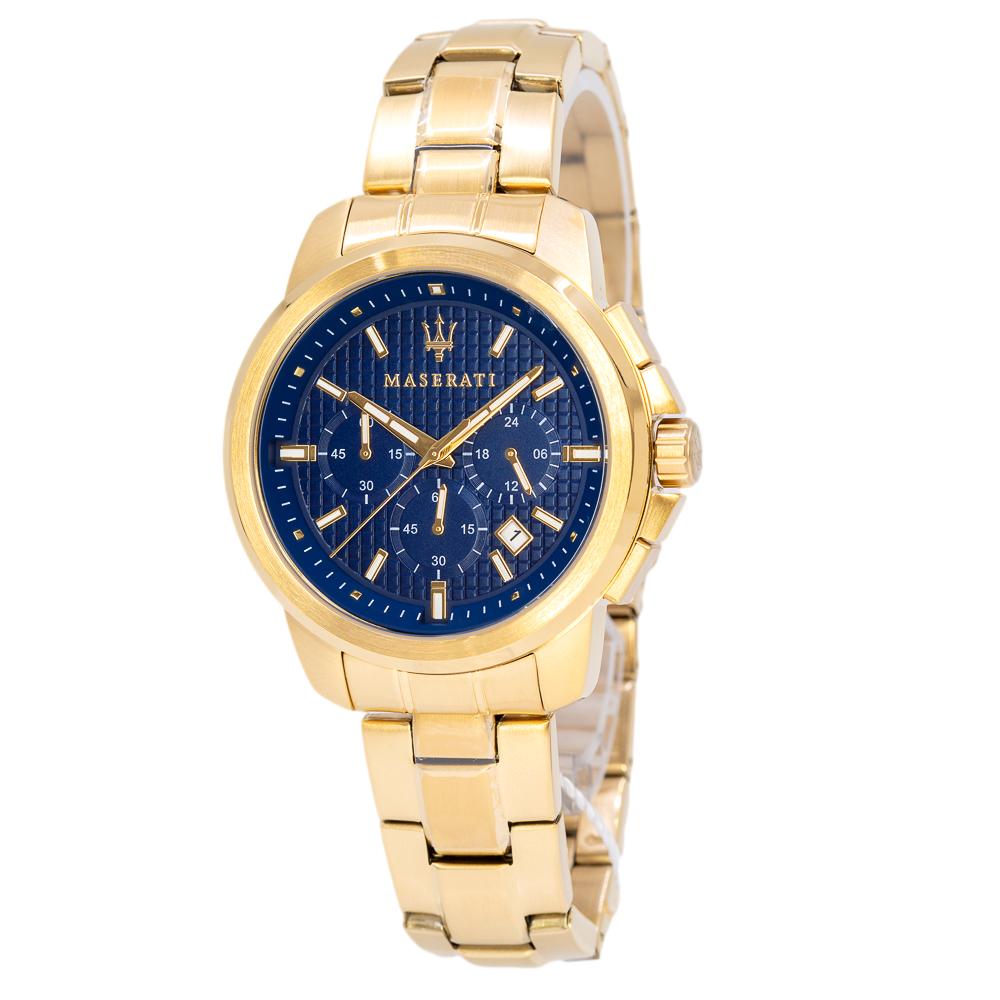 R8873621021-Maserati Men's R8873621021 Succeso Golden Watch