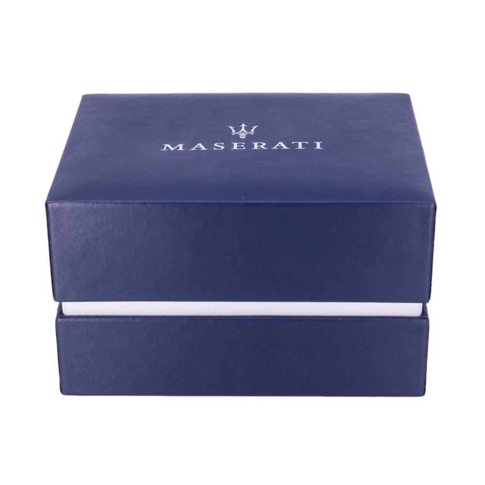 R8873640004-Maserati Men's R8873640004 Sfida Chrono Black Dial Watch
