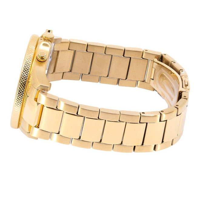 R8873640008-Maserati Men's R8873640008 SFIDA Golden Chrono Watch