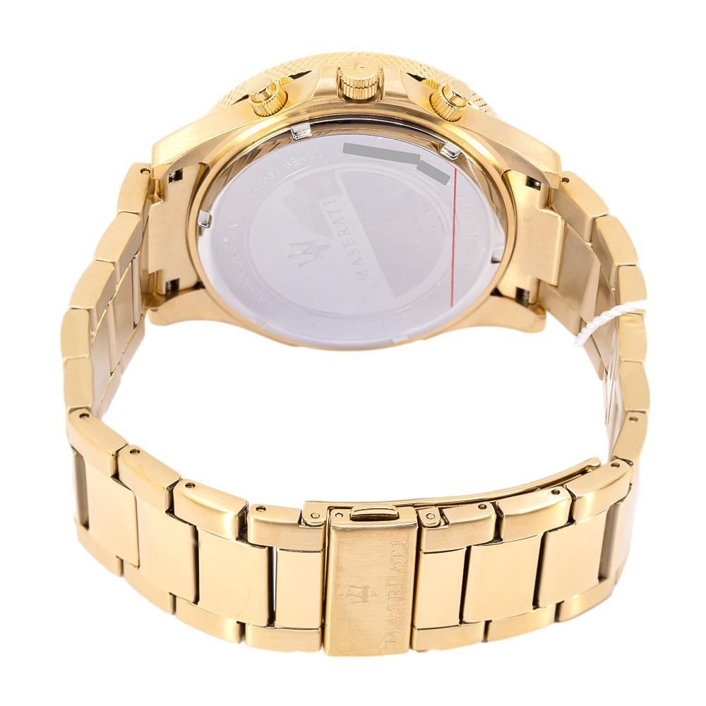 R8873640008-Maserati Men's R8873640008 SFIDA Golden Chrono Watch