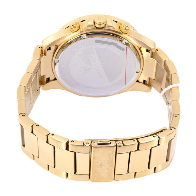 R8873640008-Maserati Men's R8873640008 SFIDA Golden Chrono Watch