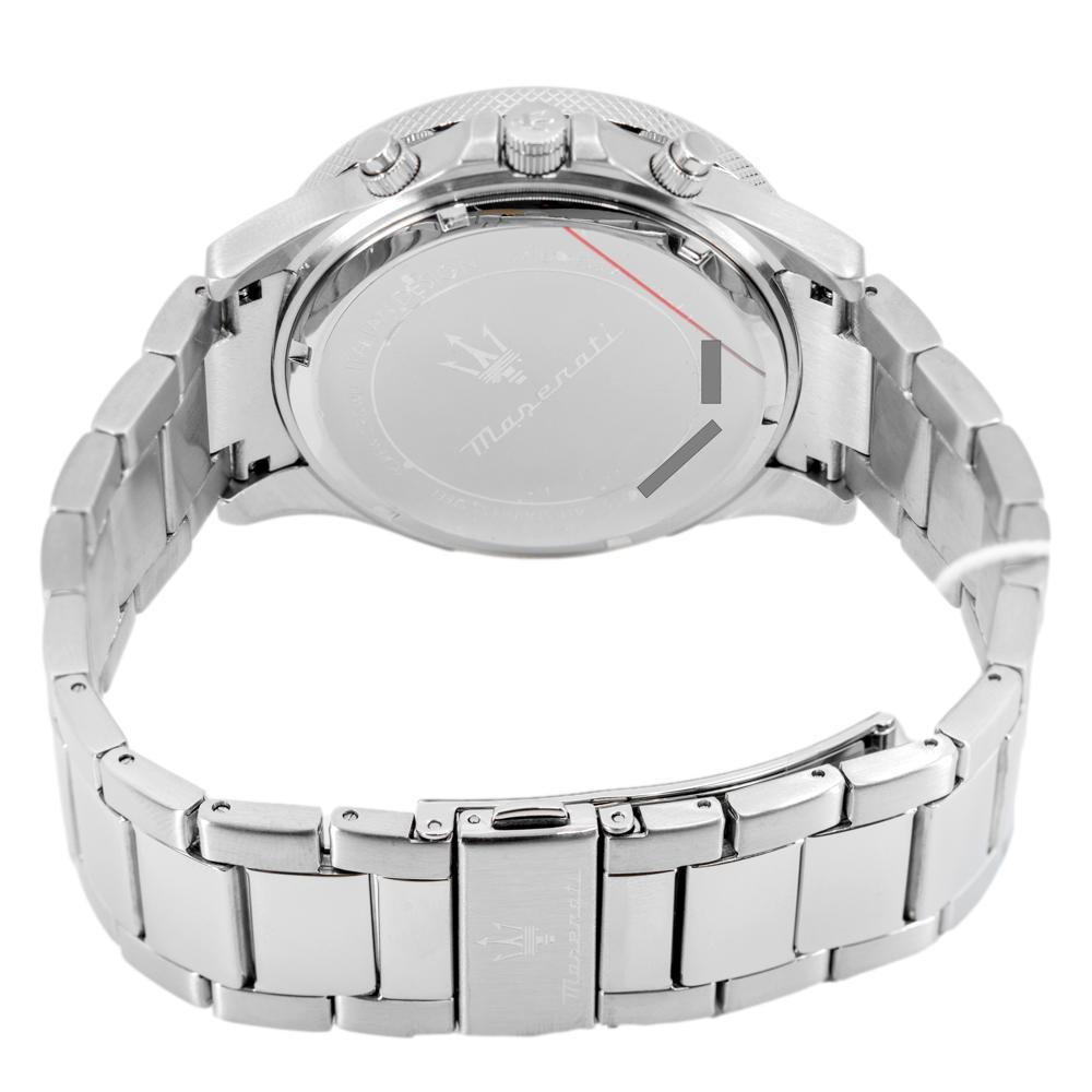 R8873640015-Maserati Men's R8873640015 SFIDA Black Dial Chrono Watch