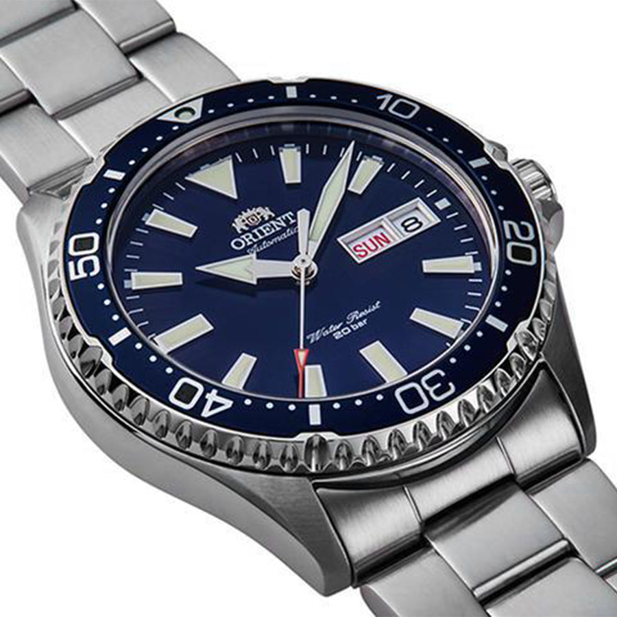 RA-AA0002L19A-Orient RA-AA0002L19A Kamasu Red Dial Watch