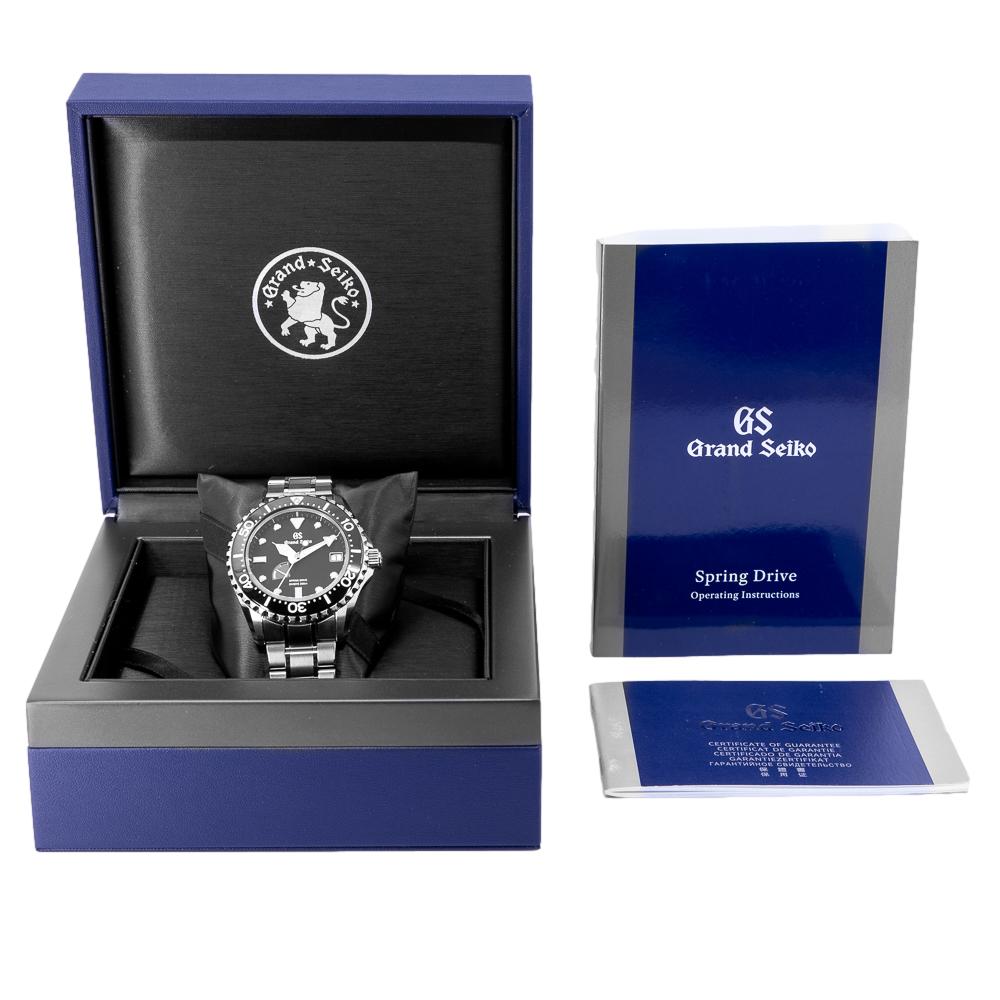 SBGA229G-Grand Seiko Men's SBGA229G Sport Black Dial Watch