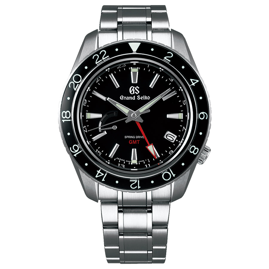 SBGE201G-Grand Sieko Men's SBGE201G Sport GMT Black Dial  Watch
