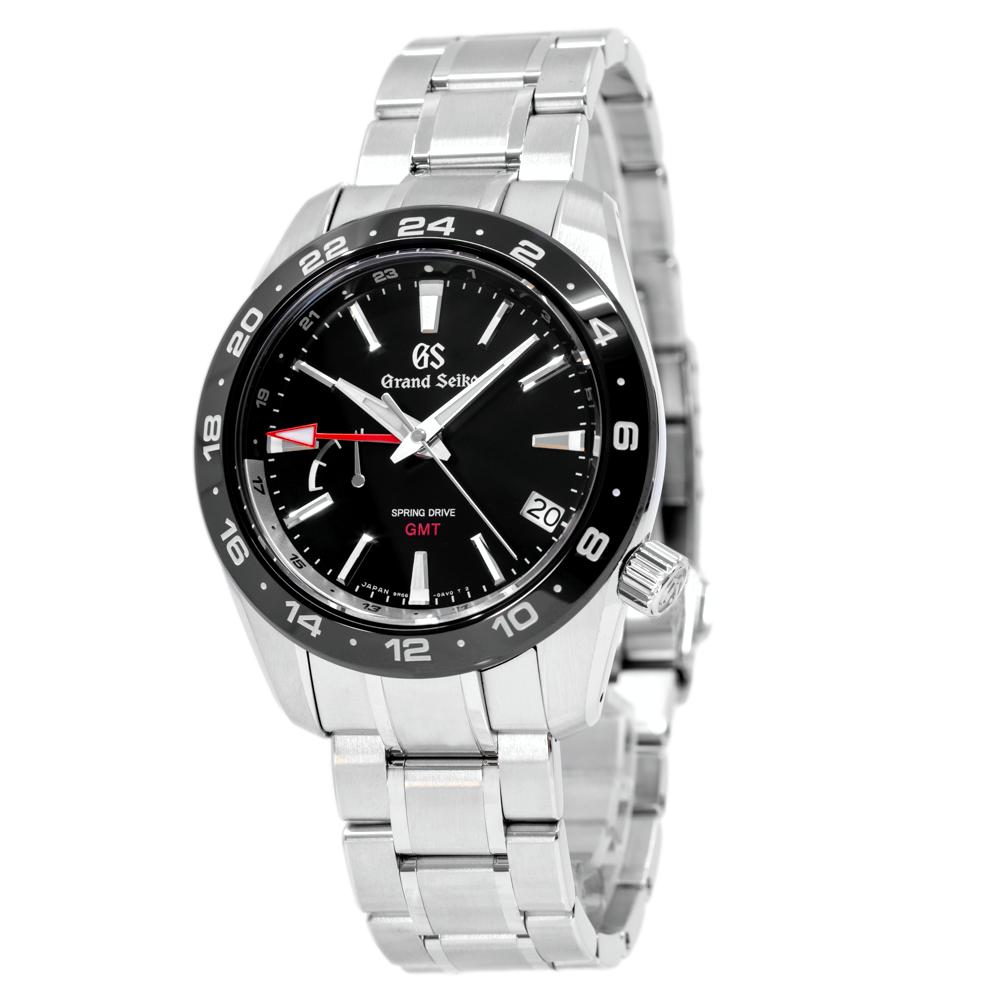 SBGE253G-Grand Seiko Men's SBGE253G Sport Black Dial GMT Watch