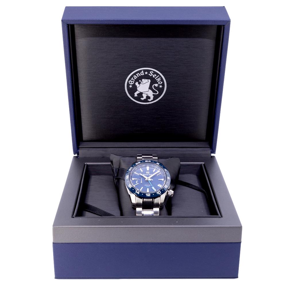 SBGE255G-Grand Seiko Men's SBGE255G Sport GMT Blue Dial Watch