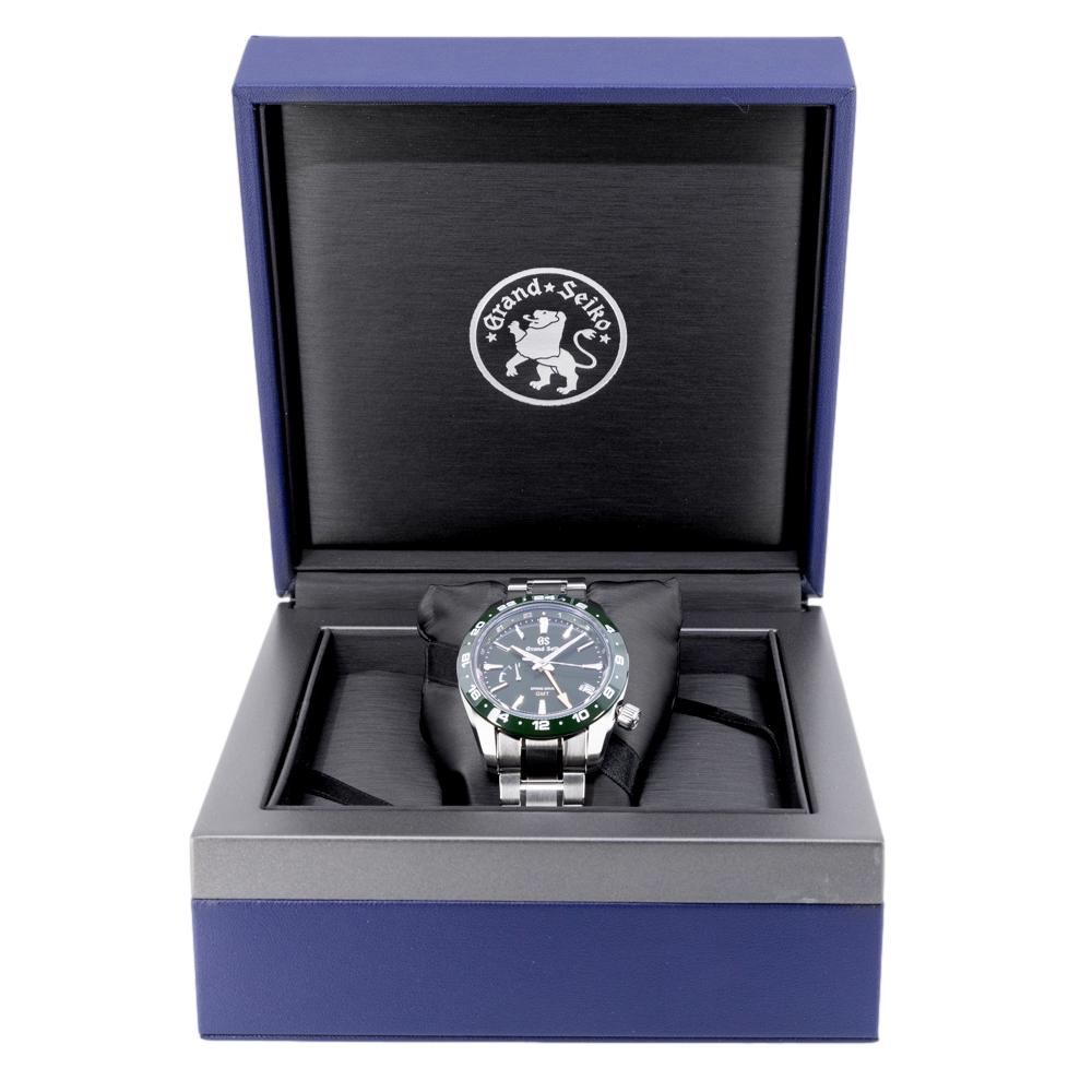SBGE257G-Grand Seiko Men's SBGE257G Sport GMT Green Dial Watch