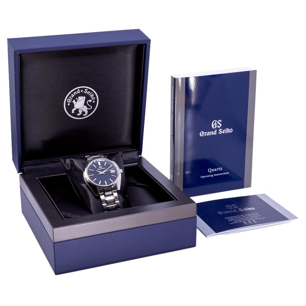 SBGP005-Grand Seiko Men's SBGP005 Heritage Blue Dial Watch
