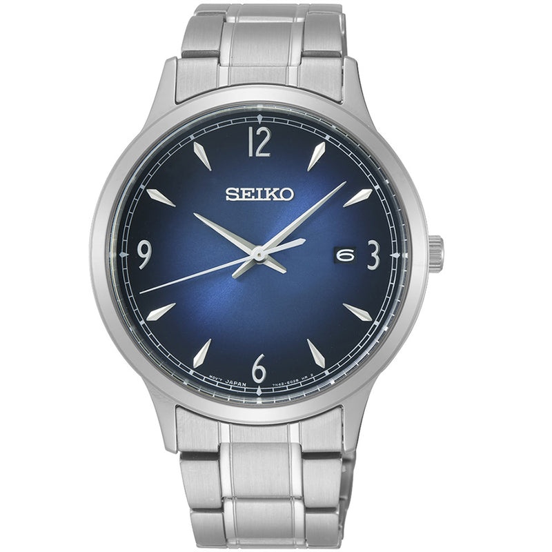 SGEH89P1-Seiko Men's SGEH89P1 Discover More Blue Dial Watch