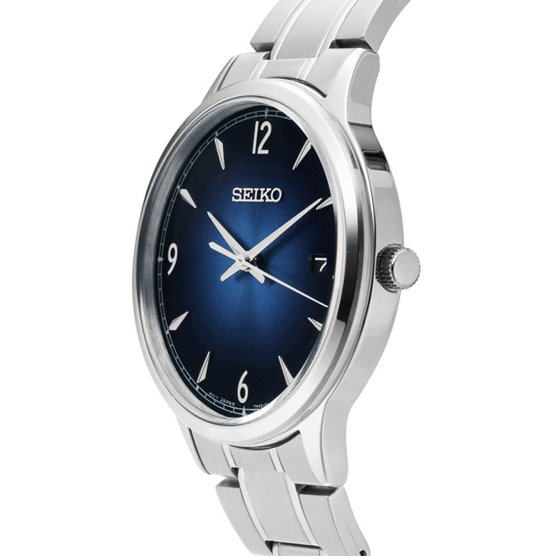 SGEH89P1-Seiko Men's SGEH89P1 Discover More Blue Dial Watch