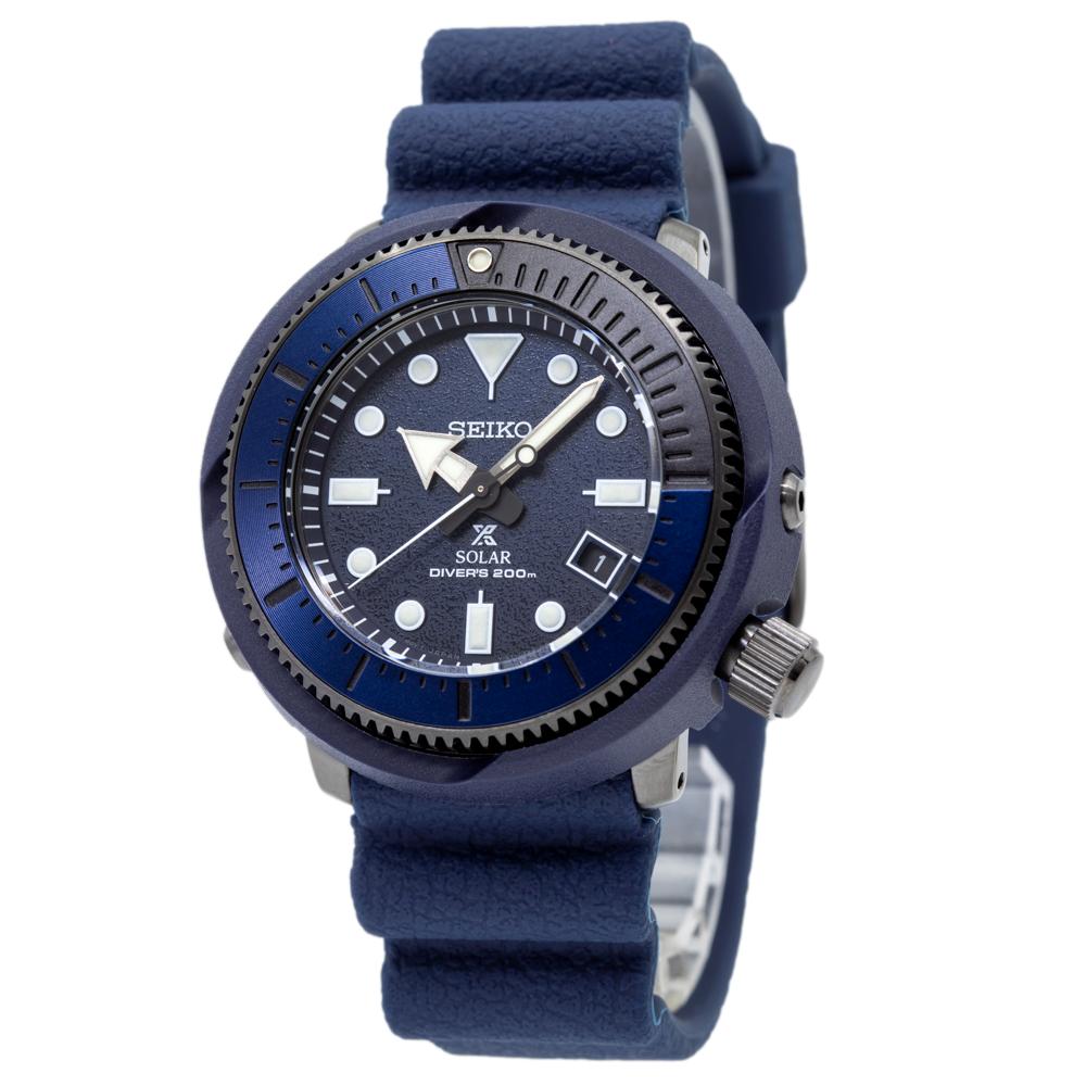 SNE533P1-Seiko Men's SNE533P1 Prospex Solar Blue Dial Watch